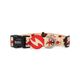 Dashi Tribes Collar - obroża dla psa, kolorowa, wzór z walecznymi stworkami