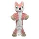 KONG Low Stuff Flopzie Fox M 48cm - piszcząca zabawka dla psa, lis bez wypełnienia