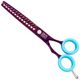 P&W Carat Chunker Scissors 6" - degażówki jednostronne z mikroszlifem, 14 ząbków