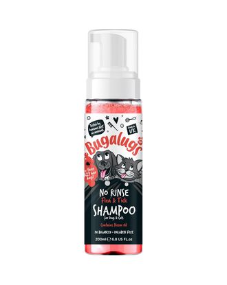 Bugalugs No Rinse Flea & Tick Shampoo 200ml - suchy szampon dla psa i kota, odstraszający owady