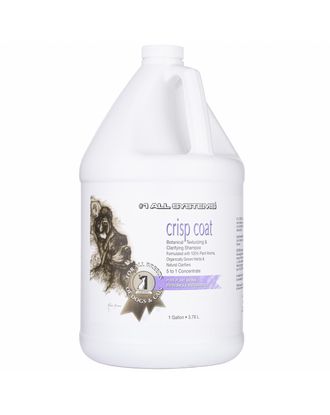 1 All Systems Crisp Coat Botanical Shampoo - szampon dla psów szorstkowłosych i krótkowłosych - 3,8L