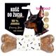 Lovi Food Premium Chewing Bone Deer Hide S - kość do żucia dla psa, 100% jeleń