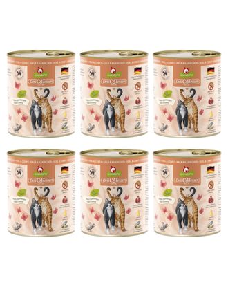GranataPet DeliCatessen Veal &amp; Coney - bezzbożowa mokra karma dla kota, cielęcina i królik - 6x 800g