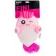 Dashi Fini Plush Pet Toy 20cm - pluszowa zabawka dla psa z piszczałką, różowy stworek