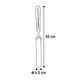 Flamingo Expanda Stick - aport dla psa z elastycznym uchwytem, czarno-czerwony