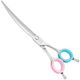 Blovi Queen Line Curved Scissors - profesjonalne nożyczki groomerskie gięte, stal japońska VG10