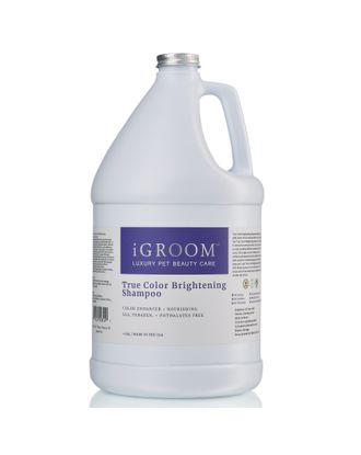iGroom True Color Brightening Shampoo - szampon dla psa i kota, podkreślający kolor szaty i dodający blasku, koncentrat 1:8 - 3,8L