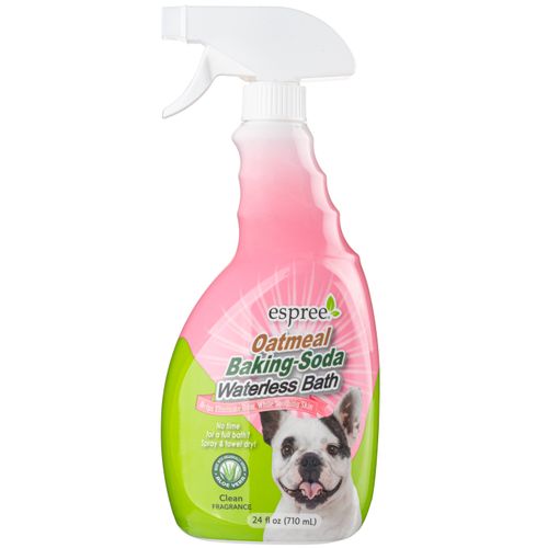 Espree Oatmeal Baking Soda Waterless Bath 710ml  - łagodzący suchy szampon dla psa, eliminuje przykre zapachy