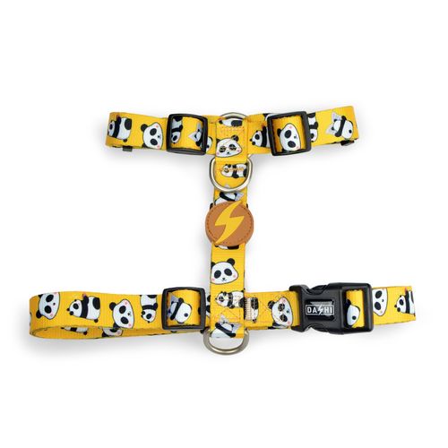 Dashi Snooze Back Harness - regulowane szelki guard dla psa, wzór panda
