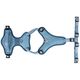Max&Molly Sport Harness Matrix 2.0 Ocean - szelki regulowane dla psa, z identyfikatorem QR, niebieskie
