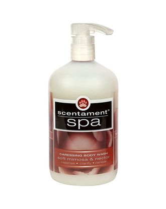 Best Shot Spa Caressing Mimosa & Nectar Body Wash - relaksacyjny płyn myjący do sierści, o zapachu mimozy z nutami drzewnymi, z naturalnymi ekstraktami, koncentrat 1:10 - 473ml