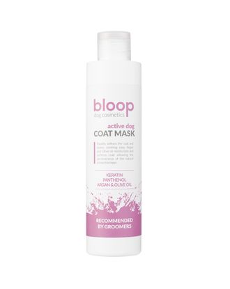Bloop Active Dog Coat Mask Keratin - maska dla psa, wygładzająca i ułatwiająca rozczesywanie