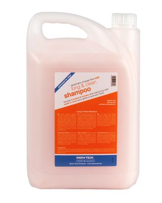 Show Tech Long & Clean Shampoo - odżywczy szampon dla psów długowłosych - 5L