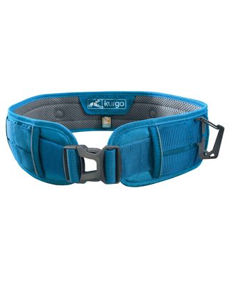 Kurgo RSG Active Belt - pas do biegania z psem, niebieski