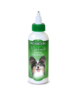 Bio-Groom Ear-Fresh Grooming Powder - profesjonalny puder do czyszczenia i pielęgnacji uszu psa i kota - 24g