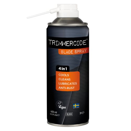 Trimmercide Spray 4 in 1 - preparat do konserwacji i czyszczenia ostrzy, w spray'u, 400ml