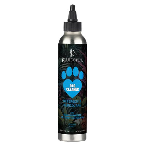 FluidoPet Oto Cleaner 150ml - płyn do czyszczenia uszu psa, kota, z wyciągiem z kocanki