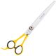 Geib Crab Straight Lefty 8,5" Scissors Level 1 - nożyczki proste do strzyżenia zwierząt z jednostronnym mikroszlifem, leworęczne