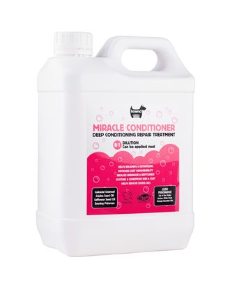 Hownd Miracle Conditioner 2,5L - intensywnie regenerująca odżywka dla psa, kota i konia, koncentrat  1:8