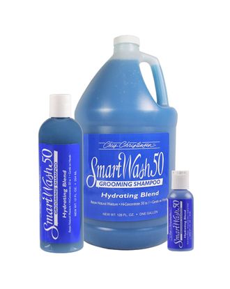 Chris Christensen Smart Wash 50 Hydrating Blend Shampoo - szampon oczyszczająco-nawilżający dla psa i kota, z masłem murumuru, koncentrat 1:50