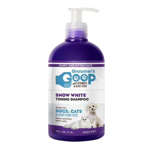 Groomer's Goop Snow White Shampoo - szampon do białej sierści psa i kota