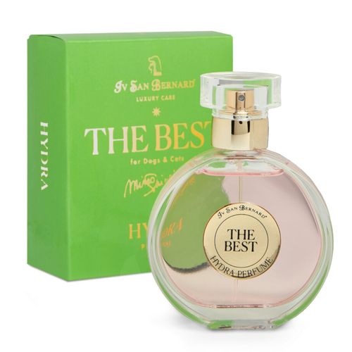 Iv San Bernard The Best Hydra Perfume 50ml - perfumy o delikatnym kwiatowo cytrusowym zapachu, dla psa i kota, bez alkoholu
