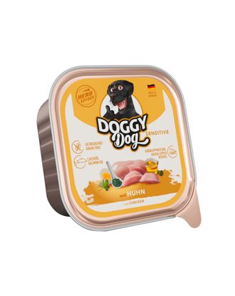 Doggy Dog Chicken Sensitive 150g - bezzbożowa mokra karma dla psa, z kurczakiem