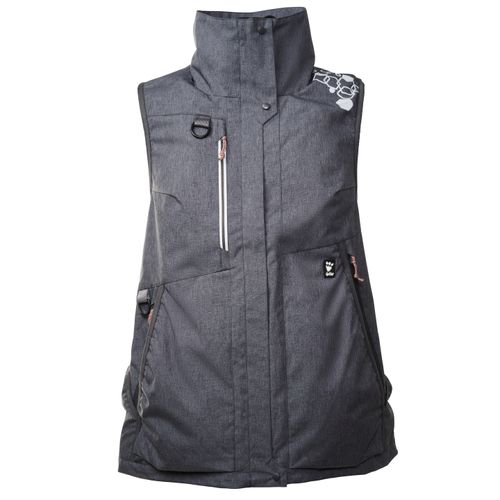 Hurtta Training Vest Eco Blackberry - kamizelka treningowa, grafitowa