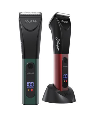 Joyzze Stinger 5-in-1 Clipper - 2 biegowa maszynka bezprzewodowa z regulowanym ostrzem i wyświetlaczem LCD