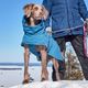 Hurtta Extreme Warmer III Eco Bilberry - wodoodporna kurtka zimowa dla psa zimowa, z podszewką utrzymującą ciepło