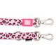 Max&Molly Multi-Leash Leopard Pink - smycz przepinana dla psa, wzór różowe cętki, 200cm