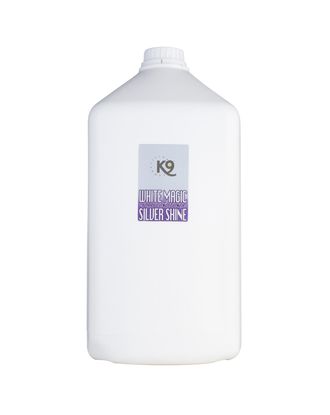 K9 White Magic Silver Shine Spray - wielozadaniowa odżywka dla koni, do białej i srebrnej sierści - 5,7L