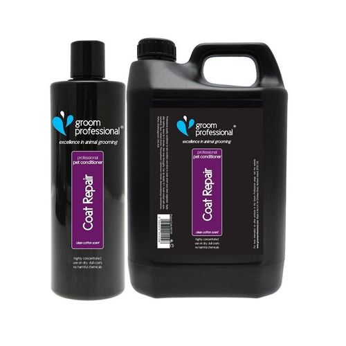 Groom Professional Coat Repair Conditioner - odżywka odbudowująca do suchej i zniszczonej sierści psa, koncentrat 1:10