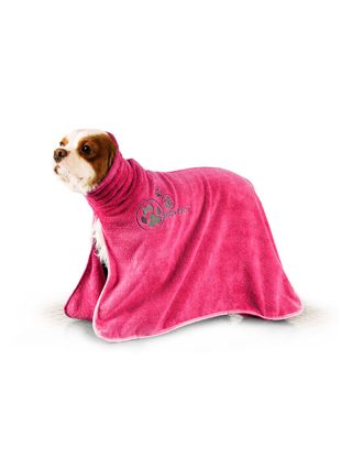 Show Tech Dry Dude - szlafrok/ręcznik szybkoschnący z mikrofibry, różowy
