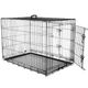 Flamingo Keo Black - metalowa klatka dla psa, XL: 70x109x76cm