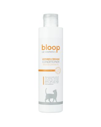 Bloop Hydro Cream Conditioner - odżywka dla kotów długowłosych z keratyną i olejkiem arganowym - 200ml