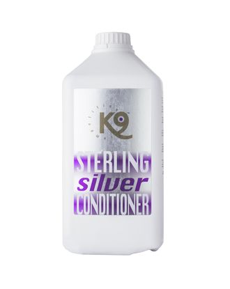 K9 Sterling Silver Conditioner - odżywka do białej i srebrnej sierści, ożywiająca kolor, koncentrat 1:40 - 2,7L