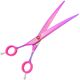 P&W ButterFly Left Curved Scissors 8" - profesjonalne nożyczki groomerskie dla osób leworęcznych, gięte