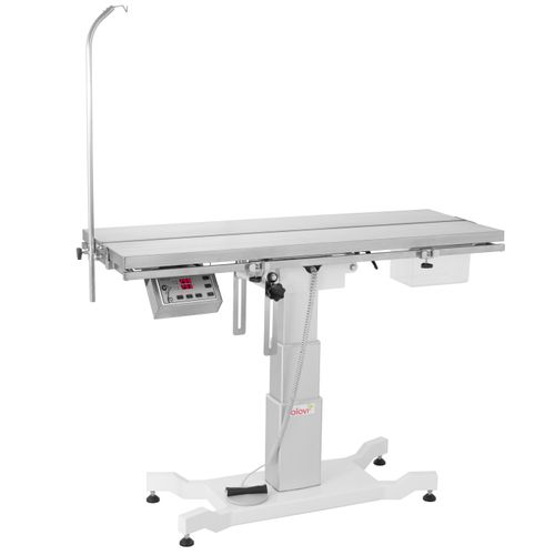 Blovi VT02 Veterinary Table 140x50cm - stół zabiegowy weterynaryjny, z podgrzewanym blatem V-top