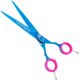 P&W Blue Star Titanium Scissors - nożyczki do strzyżenia zwierząt, proste