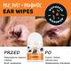 Bugalugs Pre, Post + Probiotic Ear Wipes for Dogs 100szt. - probiotyczne waciki do czyszczenia uszu psa
