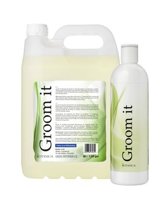 Botaniqa Groom It Shampoo - profesjonalny szampon dla psa do pierwszego, zasadniczego mycia