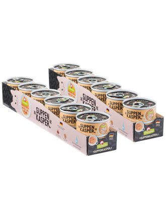 GranataPet Suppenkasper Beef & Turkey - zupa dla kota, wołowina i indyk - 24x 70g