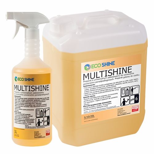 Eco Shine Multishine - uniwersalny preparat czyszczący do powierzchni ponadpodłogowych