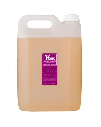 KW Terrier Shampoo - szampon dla psów szorstkowłosych i kotów z przetłuszczającą się sierścią - 5L