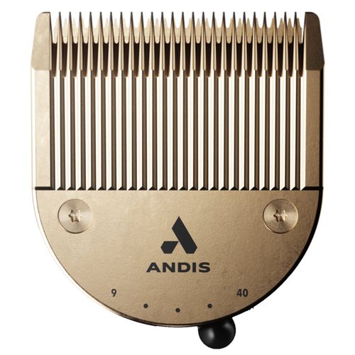 Andis Vida Replacement Blade Gold - regulowane ostrze do maszynki Andis Pulse LI 5 (LCL2), 0,25 mm - 2 mm