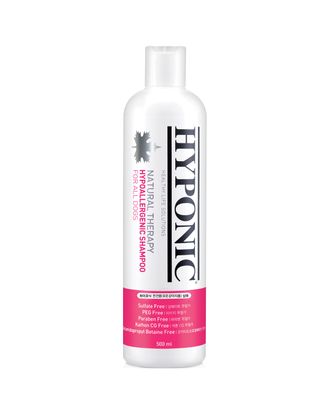 Hyponic Hypoallergenic Shampoo for Dogs - hipoalergiczny szampon dla psa, do wszystkich rodzajów sierści - 500ml