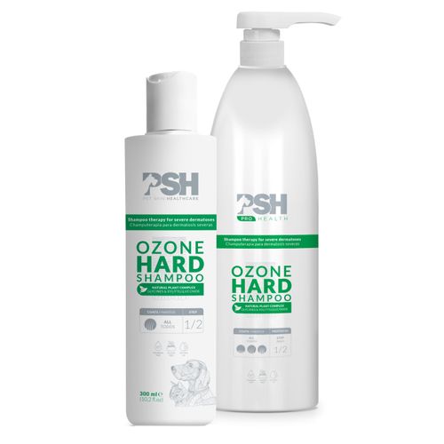 PSH Ozone Hard Shampoo - dermatologiczny szampon dla psa i kota, w ciężkim przebiegu chorób skóry