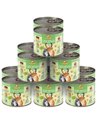 GranataPet DeliCatessen Kitten/Junior Poultry - bezzbożowa mokra karma dla kociąt, z drobiem - 12x 200g