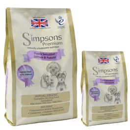 Simpsons puppy salmon & potato hot sale